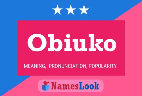 Постер имени Obiuko