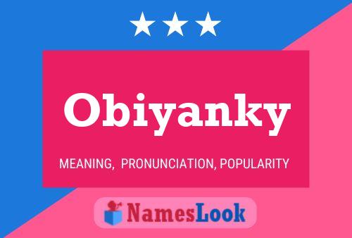 Постер имени Obiyanky