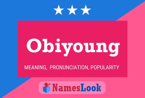 Постер имени Obiyoung