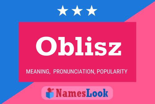 Постер имени Oblisz