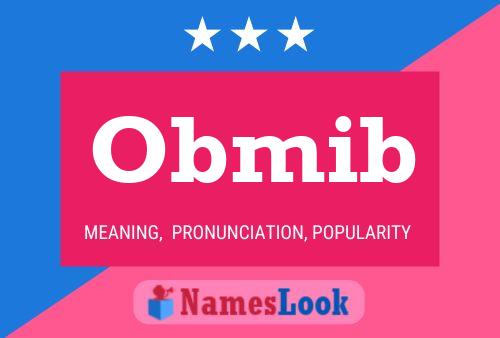 Постер имени Obmib