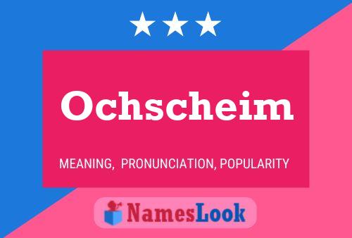 Постер имени Ochscheim