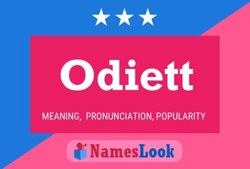 Постер имени Odiett