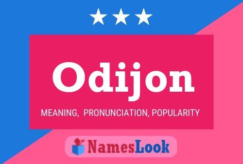 Постер имени Odijon