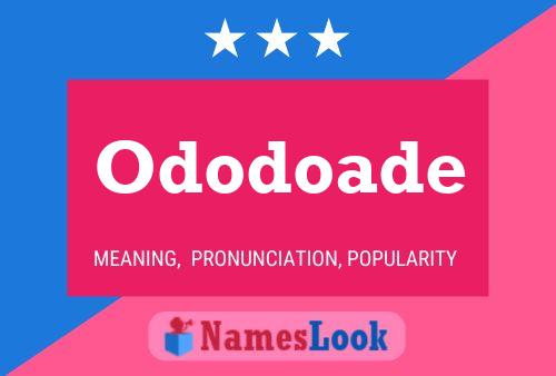 Постер имени Ododoade