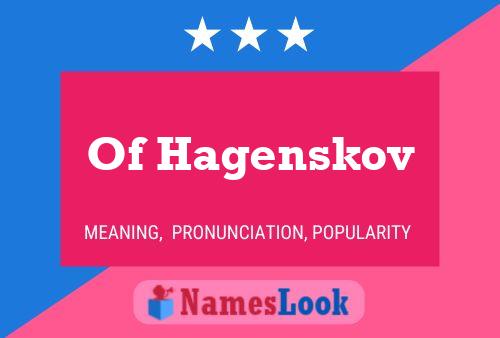 Постер имени Of Hagenskov