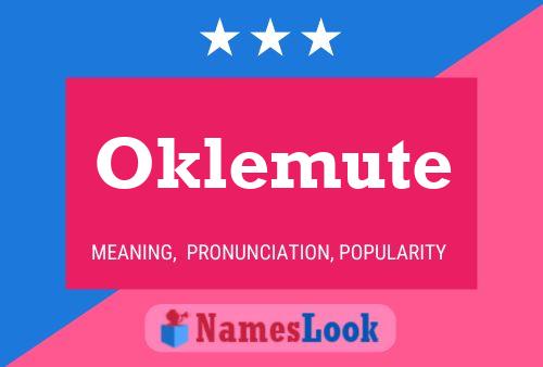 Постер имени Oklemute