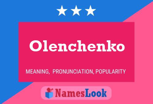 Постер имени Olenchenko