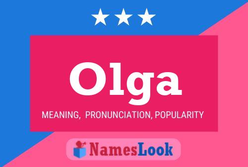 Постер имени Olga