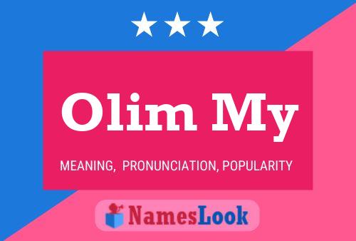 Постер имени Olim My