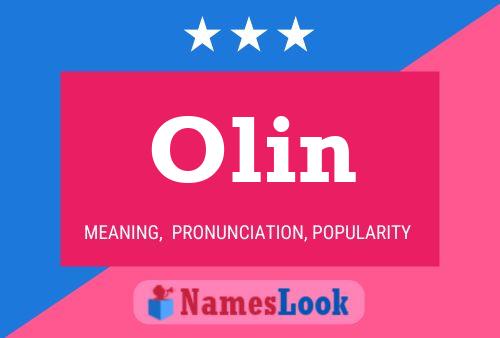 Постер имени Olin