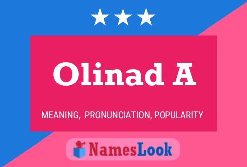 Постер имени Olinad A