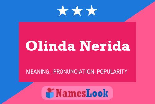 Постер имени Olinda Nerida