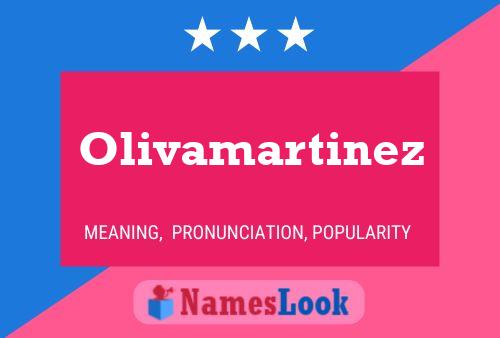 Постер имени Olivamartinez