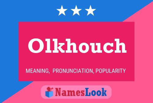 Постер имени Olkhouch