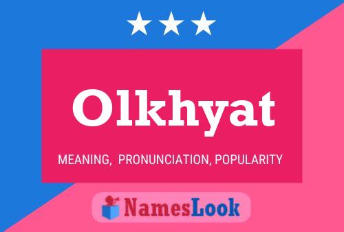 Постер имени Olkhyat