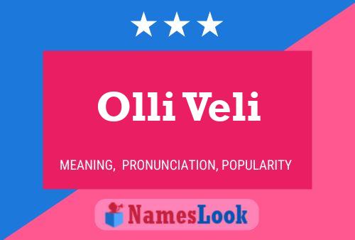 Постер имени Olli Veli