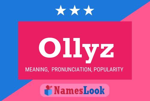 Постер имени Ollyz