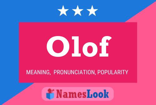 Постер имени Olof