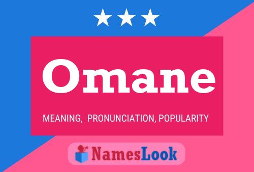 Постер имени Omane