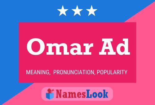 Постер имени Omar Ad