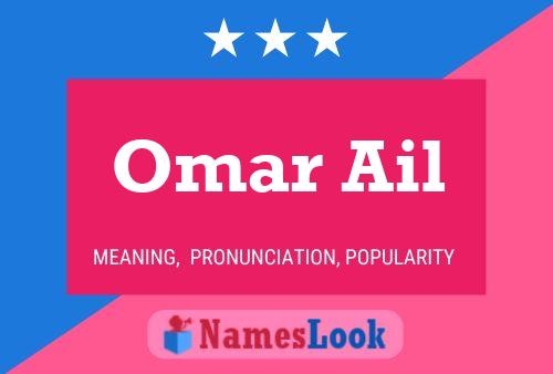 Постер имени Omar Ail