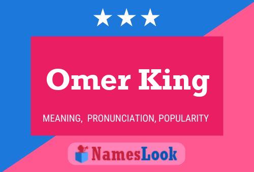 Постер имени Omer King