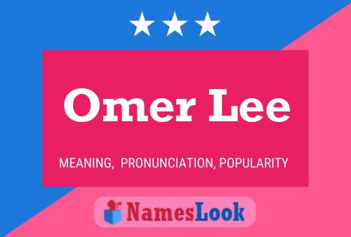 Постер имени Omer Lee