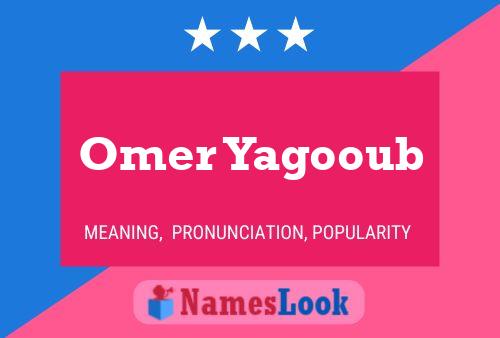 Постер имени Omer Yagooub