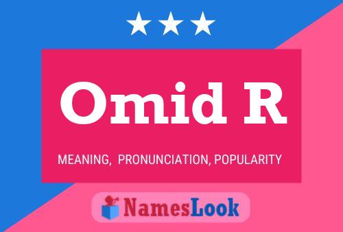 Постер имени Omid R