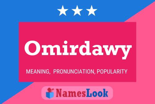 Постер имени Omirdawy