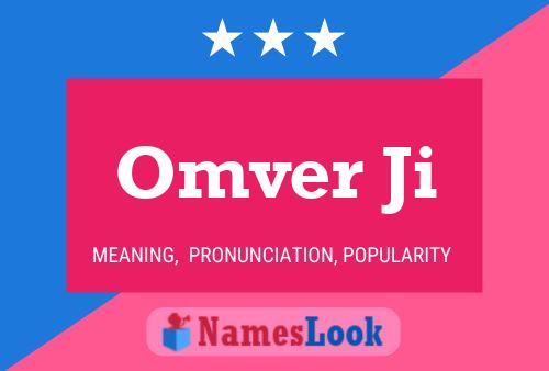 Постер имени Omver Ji