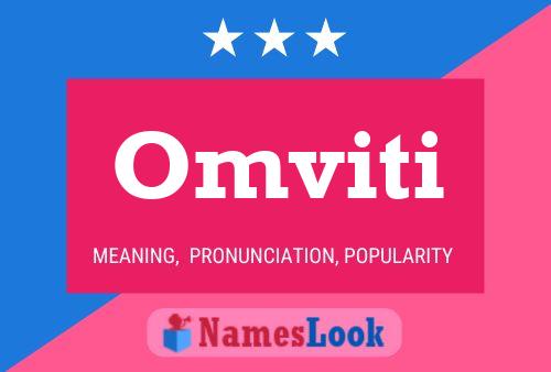 Постер имени Omviti