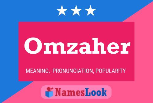 Постер имени Omzaher