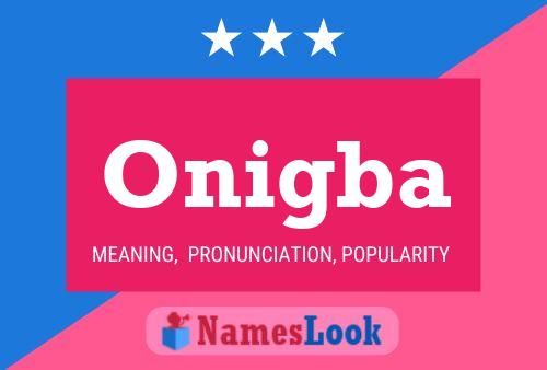 Постер имени Onigba