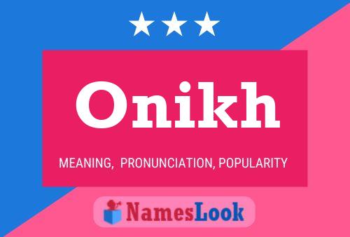 Постер имени Onikh