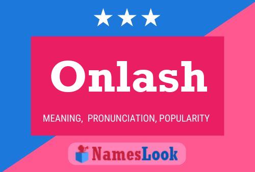 Постер имени Onlash