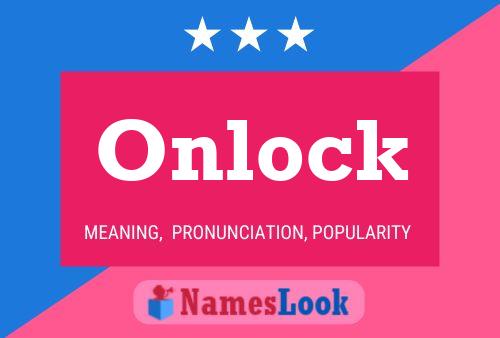 Постер имени Onlock