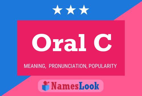 Постер имени Oral C