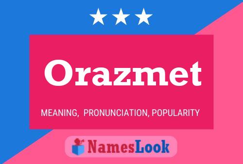 Постер имени Orazmet