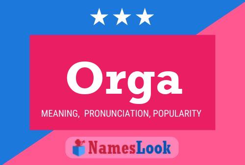 Постер имени Orga