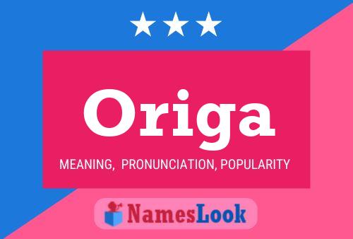 Постер имени Origa