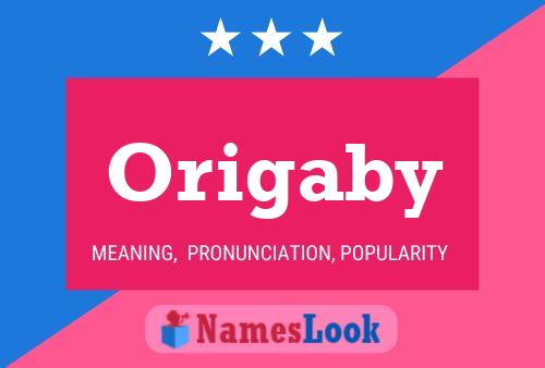 Постер имени Origaby