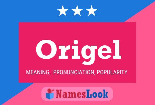 Постер имени Origel