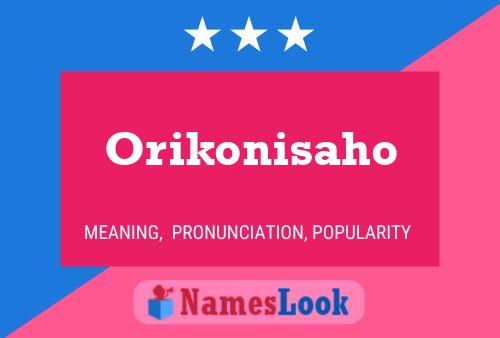 Постер имени Orikonisaho