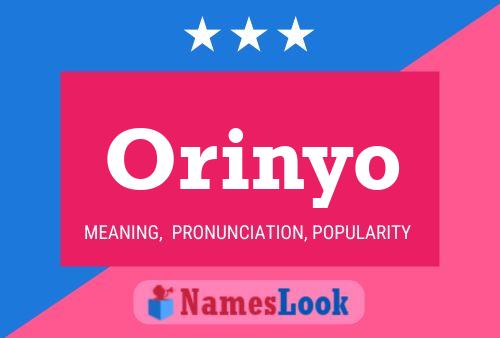 Постер имени Orinyo