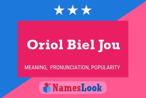 Постер имени Oriol Biel Jou