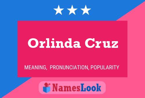 Постер имени Orlinda Cruz