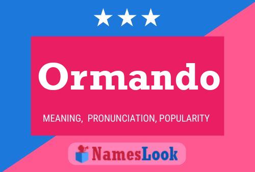 Постер имени Ormando