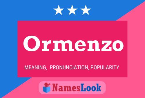 Постер имени Ormenzo